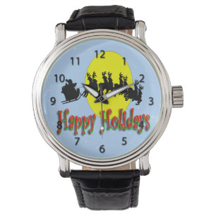 Santas Sleighklocka Armbandsur