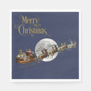 Santas Sleighritt Pappersservett