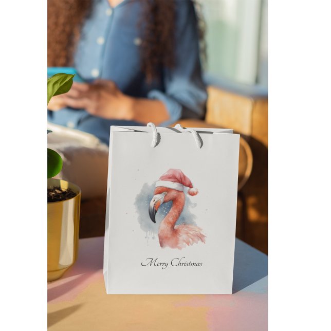 Santa's Snowbird Flamingo, anpassningsbar (Skapare uppladdad)