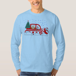 Santa's Snowplow Shenanigans T Shirt