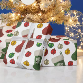 Santas Stocking Presentpapper