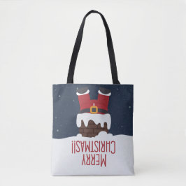 Santa's Stuck in the Skorsten, God jul Tygkasse