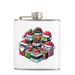 Santa's Sushi Delight Funny julkonst Fickplunta