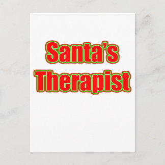 Santa's Therapist Helg Vykort