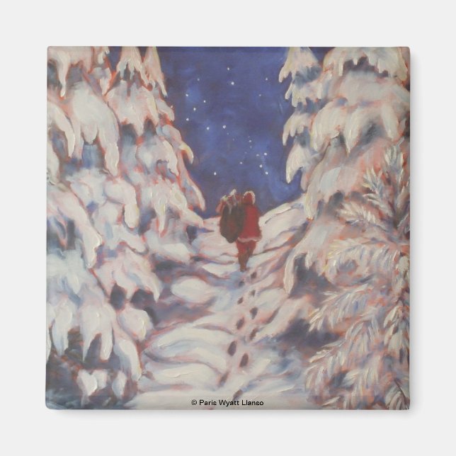 Santa's Trek Magnet (Framsidan)