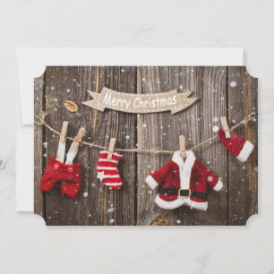 Santa's Tvätt Julkort