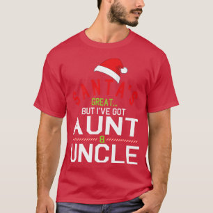 Santas Underbar men Ive Har Moster farbror Merry C T Shirt