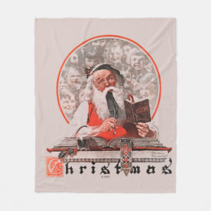 Santas uppta som omkostnad fleecefilt