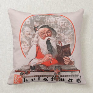Santas uppta som omkostnad kudde
