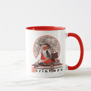 Santas uppta som omkostnad mugg