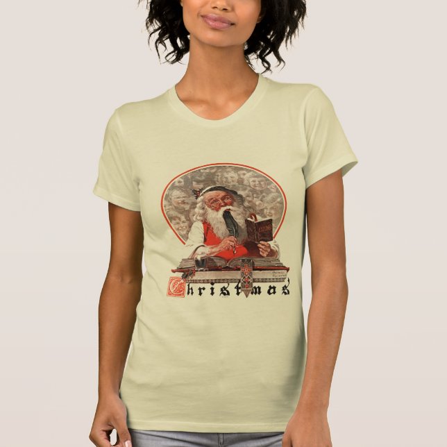 Santas uppta som omkostnad tee shirt (Framsida)