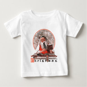 Santas uppta som omkostnad tee shirt