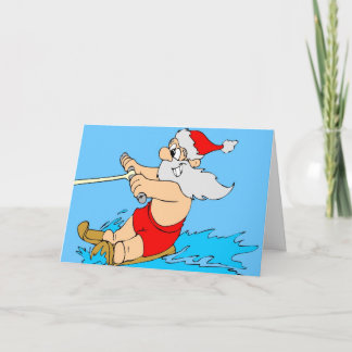 Santa's Vacation Helgkort