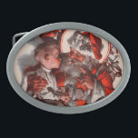 Santas varv<br><div class="desc">Konstnär: J.C. Leyendecker | pojke i sitta för Dr. Dentons på Santas varv</div>