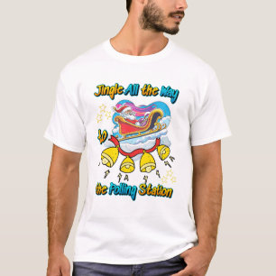 Santa's Voting Sleigh Ride T Shirt
