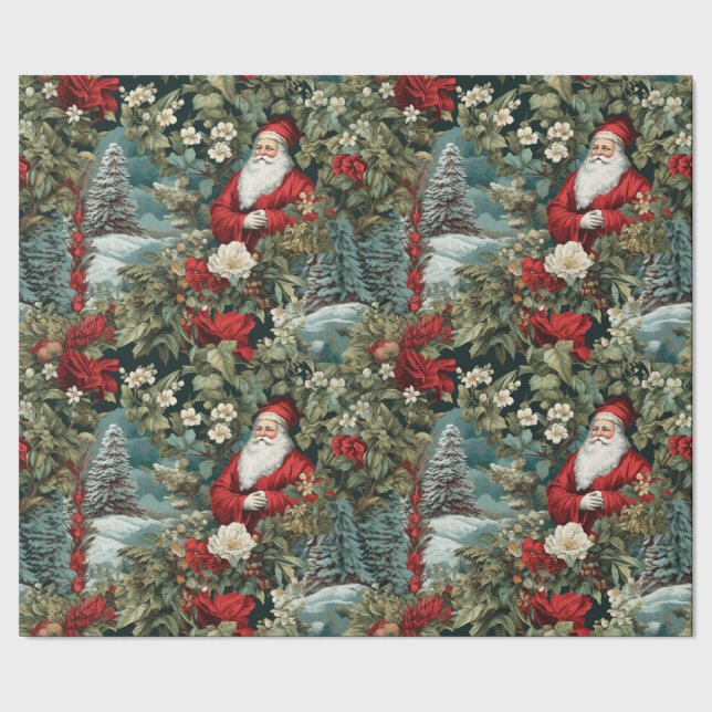Santa's Winter Garden II Presentpapper (Seam)