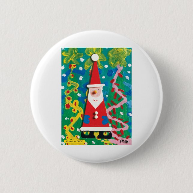 Santa's Winter Wonderland - Kids Art for CHOC Knapp (Framsida)