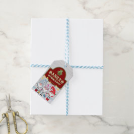 Santa's Workshop Gift-Märkre Presentetikett