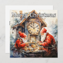 Santa's Workshop | Glad helg Julkort