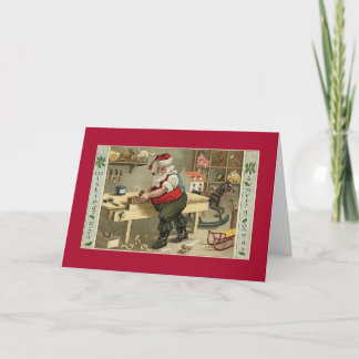 Santa's Workshop Helgkort