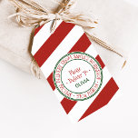 Santa's Workshop-julen Namn Presentetikett<br><div class="desc">De här jultomtens julklappar i namn är perfekt för en helgdag för barn. Utformningen har en officiell nordpolförsegling med ord "speciell leverans från tomtens verkstad - Nordpolen" i ett festivt rött typsnitt. Anpassa märkrna med ditt barns namn.</div>
