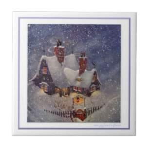Santa's Workshop Kakelplatta