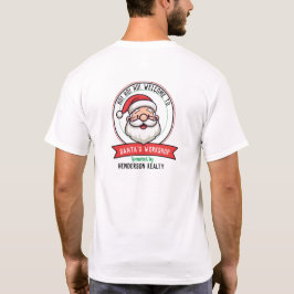 Santa's Workshop Little Helper Elf Personlig T Shirt