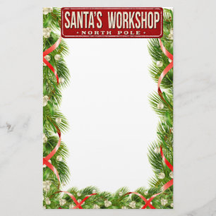 Santa's Workshop North Pole Brevpapper