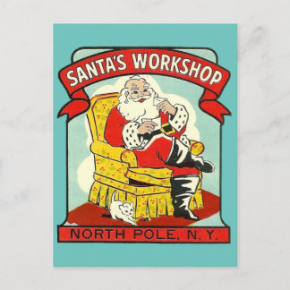 Santa's Workshop, North Pole N.Y. Vykort