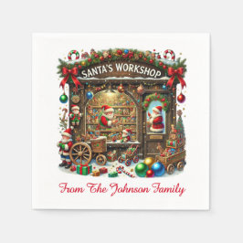 Santa's Workshop Pappersservett