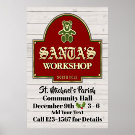 Santa's Workshop Poster