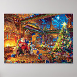 Santa's Workshop Poster