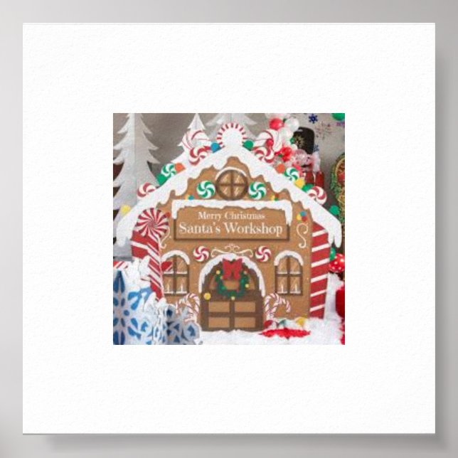 Santa's Workshop Poster (Framsidan)