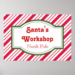 Santa's Workshop Poster