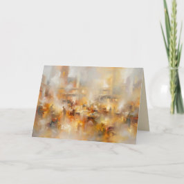 Santas Workshop Romantic Style Greeting Card Helgkort