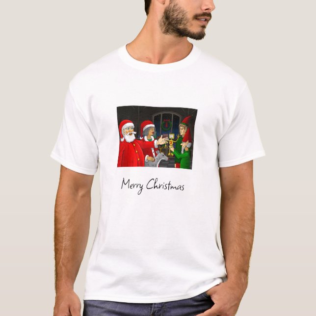Santa's Workshop T-shirt (Framsida)