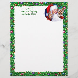 Santa's Yorkies vid jul