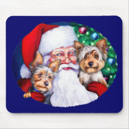 Santa's Yorkies vid jul Musmatta