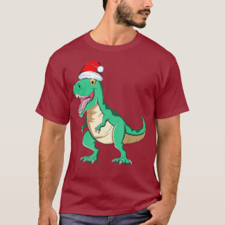 Santasaurus Rex TRex jul Pajamas Dinosaur T Shirt