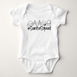 SantaSquad Christmas Baby T Shirt
