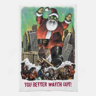 Santazilla handduk kökshandduk