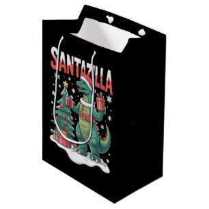 Santazilla japansk monster Kaiju jul dinosaurie