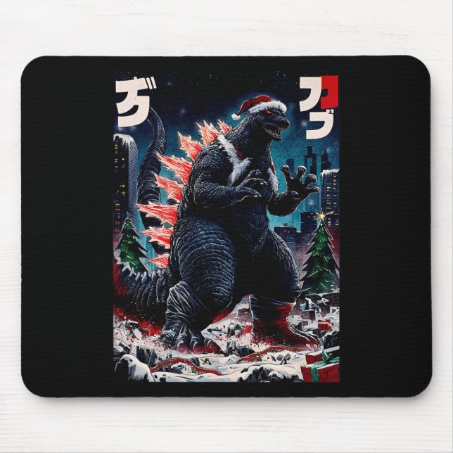 Santazilla japanska monster Kaiju dinosaur jul Musmatta (Framsidan)