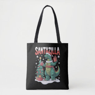Santazilla japanska monster Kaiju jul dinosaurie Tygkasse