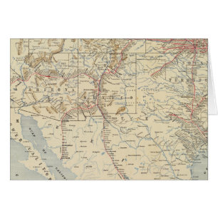 Sante Fe Route, Kalifornien Hälsningskort