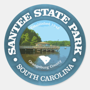 Sante State Park Runt Klistermärke