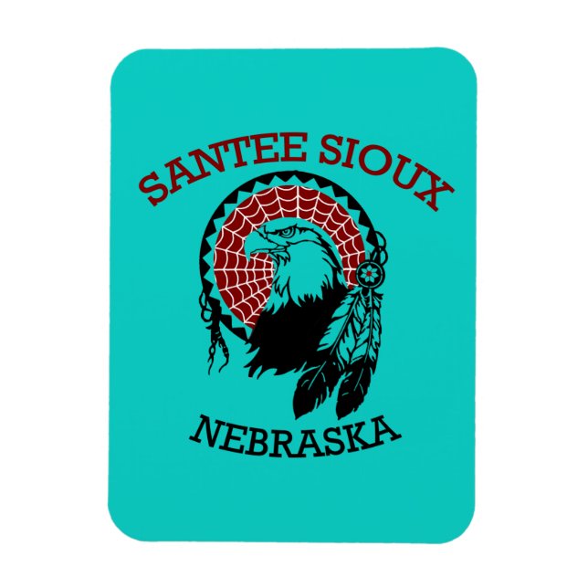 Santee Sioux Flexible Magnet (Vertikal)