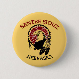 Santee Sioux knäppas Knapp