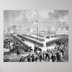 Santee Sioux-upproret, Mankato, Minnesota, 186 Poster