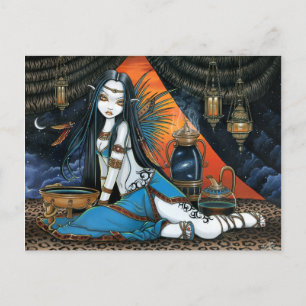 Santha Celestial Tribal Sage Fairy Angel Poscard Vykort